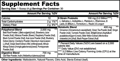 innergrowth Daily Reds: Gut + Superfood Powder
